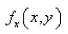 Use the definition of partial derivatives as limits to find if Select the correct Answer