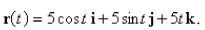 A particle moves with position function Find the normal component of the acceleration vector.