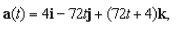 Find the velocity and position vectors of an object with acceleration initial velocity