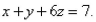 Find a vector function describing the curve of intersection of the cylinder and the plane