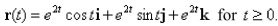Find the arc length function for the curve defined by Then use this result to find a parametrization of C in terms of s.