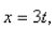 <strong>Select the correct Answer: for each question. Find parametric equations for the tangent line to the curve with parametric equations at the point with </strong> A) B) C) D)