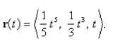 <strong>Select the correct Answer: for each question. Find the unit tangent vector for the curve given by </strong> A) B) C) D) E)None of these