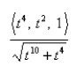 <strong>Select the correct Answer: for each question. Find the unit tangent vector for the curve given by </strong> A) B) C) D) E)None of these