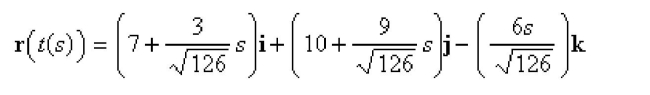 <strong>Select the correct Answer: for each question. Reparametrize the curve with respect to arc length measured from the point where in the direction of increasing . </strong> A) B) C) D) E)