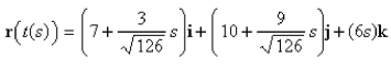 <strong>Select the correct Answer: for each question. Reparametrize the curve with respect to arc length measured from the point where in the direction of increasing . </strong> A) B) C) D) E)