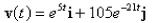 <strong>Select the correct Answer: for each question. Find the velocity of a particle with the given position function. </strong> A) B) C) D) E)