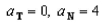<strong>Select the correct Answer: for each question. Find the scalar tangential and normal components of acceleration of a particle with position vector </strong> A) B) C) D)