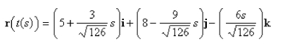 <strong>Select the correct Answer for each question. Reparametrize the curve with respect to arc length measured from the point where in the direction of increasing </strong> A) B) C) D) E)
