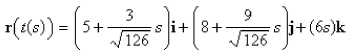 <strong>Select the correct Answer for each question. Reparametrize the curve with respect to arc length measured from the point where in the direction of increasing </strong> A) B) C) D) E)