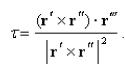 <strong>Select the correct Answer for each question. The torsion of a curve defined by is given by Find the torsion of the curve defined by </strong> A) B) C) D)