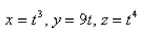 <strong>Select the correct Answer for each question. At what point on the curve is the normal plane parallel to the plane </strong> A) B) C) D) E)