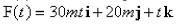 <strong>Select the correct Answer for each question. What force is required so that a particle of mass has the following position function?. </strong> A) B) C) D) E)