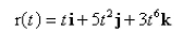 <strong>Select the correct Answer for each question. Find the speed of a particle with the given position function. </strong> A) B) C) D) E)