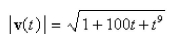 <strong>Select the correct Answer for each question. Find the speed of a particle with the given position function. </strong> A) B) C) D) E)