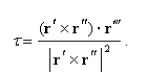 The torsion of a curve defined by is given by Find the torsion of the curve defined by