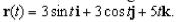 Find the scalar tangential and normal components of acceleration of a particle with position vector Select the correct Answer