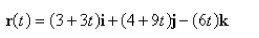 Reparametrize the curve with respect to arc length measured from the point where in the direction of increasing .