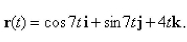 The torsion of a curve defined by is given by Find the torsion of the curve defined by