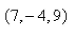 Find an equation of the sphere that passes through the point and has center