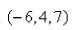 Find parametric equations for the line through and parallel to the vector