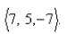 Find parametric equations for the line through and parallel to the vector