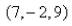 Find an equation of the sphere that passes through the point and has center