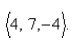 Find parametric equations for the line through and parallel to the vector