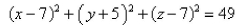 <strong>Select the correct Answer: for each question. Find an equation of the sphere with center that touches the xy-plane.</strong> A) B) C) D) E)