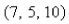 Select the correct Answer: for each question. -Find the work done by a force that moves an object from the point to the point along a straight line.The distance is measured in meters and the force in newtons.