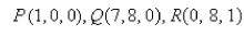 <strong>Select the correct Answer: for each question. Find a nonzero vector orthogonal to the plane through the points P, Q, and R. </strong> A) B) C) D) E)None of these