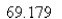 <strong>Select the correct Answer: for each question. Find correct to three decimal places where </strong> A) B) C) D) E)