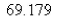 <strong>Select the correct Answer: for each question. Find correct to three decimal places where </strong> A) B) C) D) E)