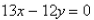 <strong>Select the correct Answer for each question. Find an equation of the set of all points equidistant from the points and </strong> A) B) C) D) E)