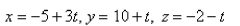 <strong>Select the correct Answer for each question. Which of the given lines is parallel to the line </strong> A) B) C) D) E)