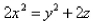 <strong>Select the correct Answer for each question. Find an equation for the surface consisting of all points P for which the distance from P to the x-axis is times the distance from P to the </strong> A) B) C) D) E)