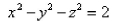<strong>Select the correct Answer for each question. Find an equation for the surface consisting of all points P for which the distance from P to the x-axis is times the distance from P to the </strong> A) B) C) D) E)