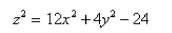 <strong>Select the correct Answer for each question. Reduce the equation to one of the standard forms. </strong> A) B) C) D) E)