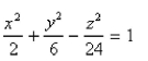 <strong>Select the correct Answer for each question. Reduce the equation to one of the standard forms. </strong> A) B) C) D) E)