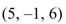 Find the midpoint of the line segment joining the given points.Select the correct Answer(3, 1, 4) and (5, -1, 6)