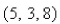 Find the work done by a force that moves an object from the point to the point along a straight line.The distance is measured in meters and the force in newtons.Select the correct Answer