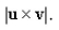 Let   and let u be a vector with length   that starts at the origin and rotates in the xy - plane.Find the maximum value of the length of the vector   Select the correct Answer