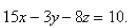 Find the distance between the point   and the plane   Round yourAnswer to two decimal place.Select the correct Answer