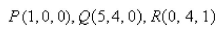 Find a nonzero vector orthogonal to the plane through the points P, Q, and R.Select the correct Answer