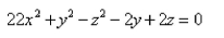 Classify the surface.Select the correct Answer  