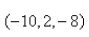 Find the distance from to the xy-planes.Select the correct Answer