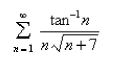 Determine whether the series is convergent or divergent.  