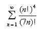 Determine whether the series is convergent or divergent.  