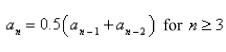Select the correct Answer for each question. -A sequenceis defined recursively by the equation where Use your calculator to guess the limit of the sequence.
