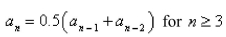 A sequenceis defined recursively by the equation where Use your calculator to guess the limit of the sequence.Select the correct Answer